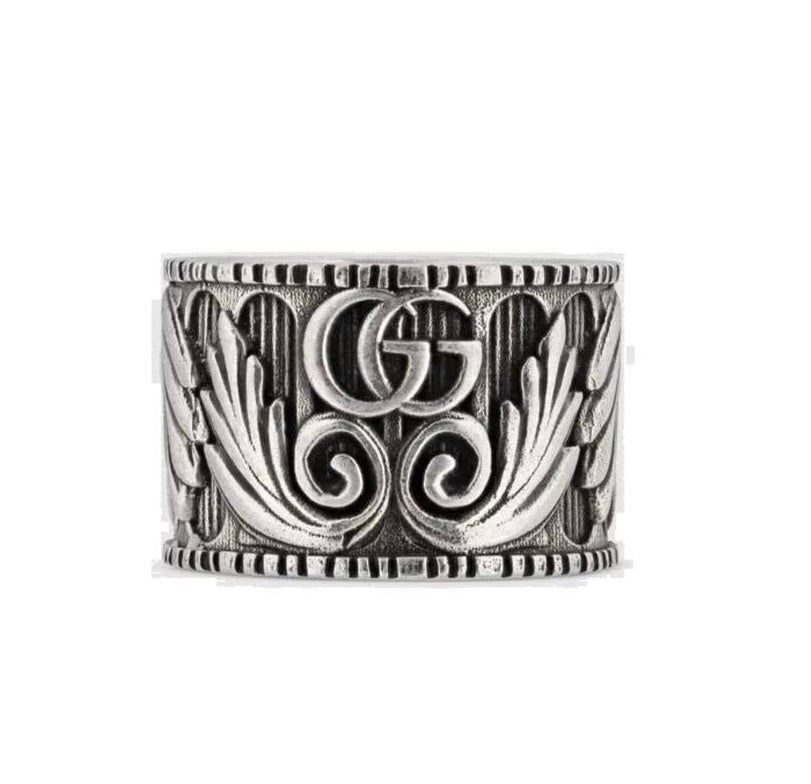 Anello Fascia Doppia GG