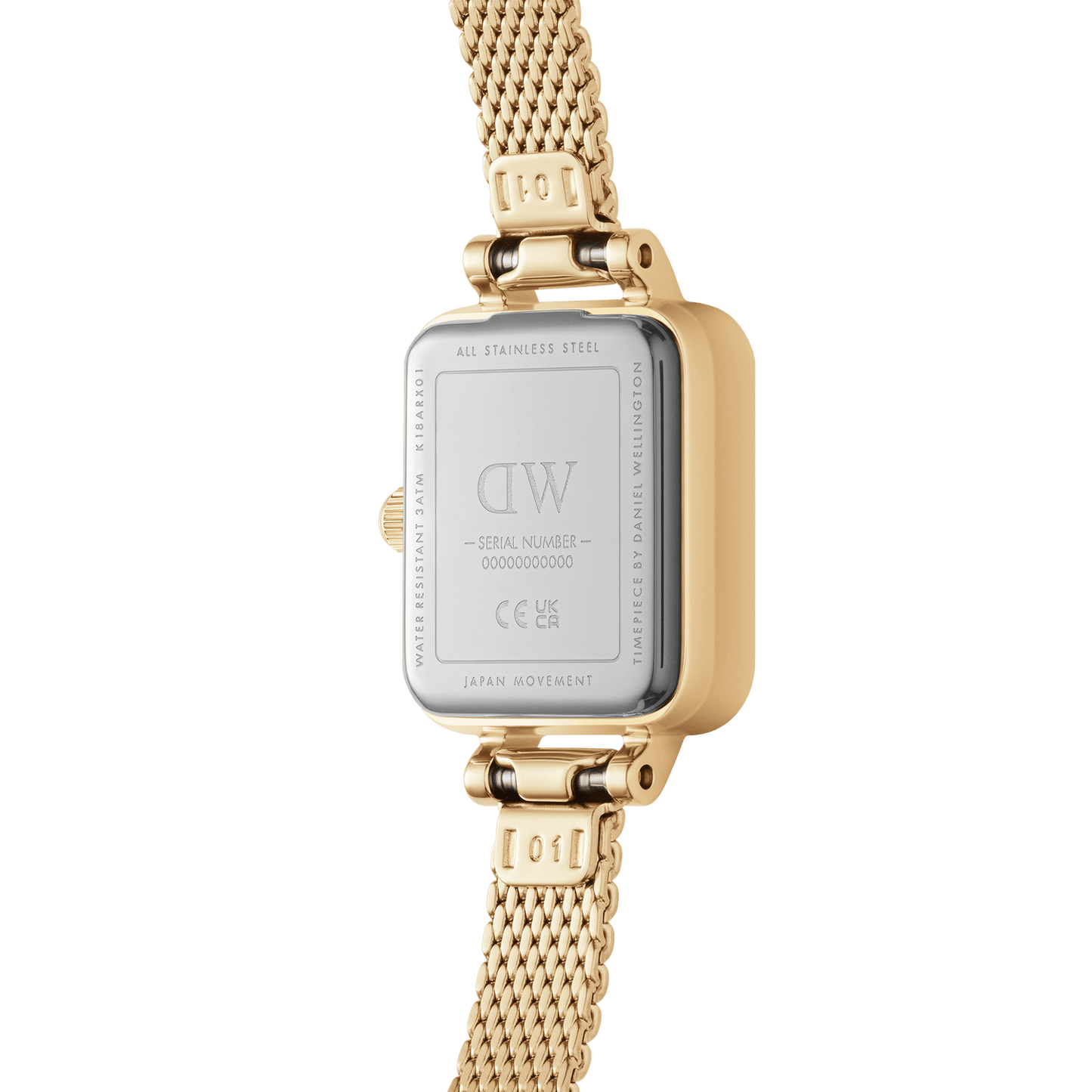 Orologio quadrato Mini Evergold