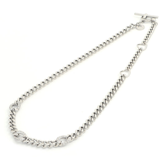 Collana in Argento Bianco