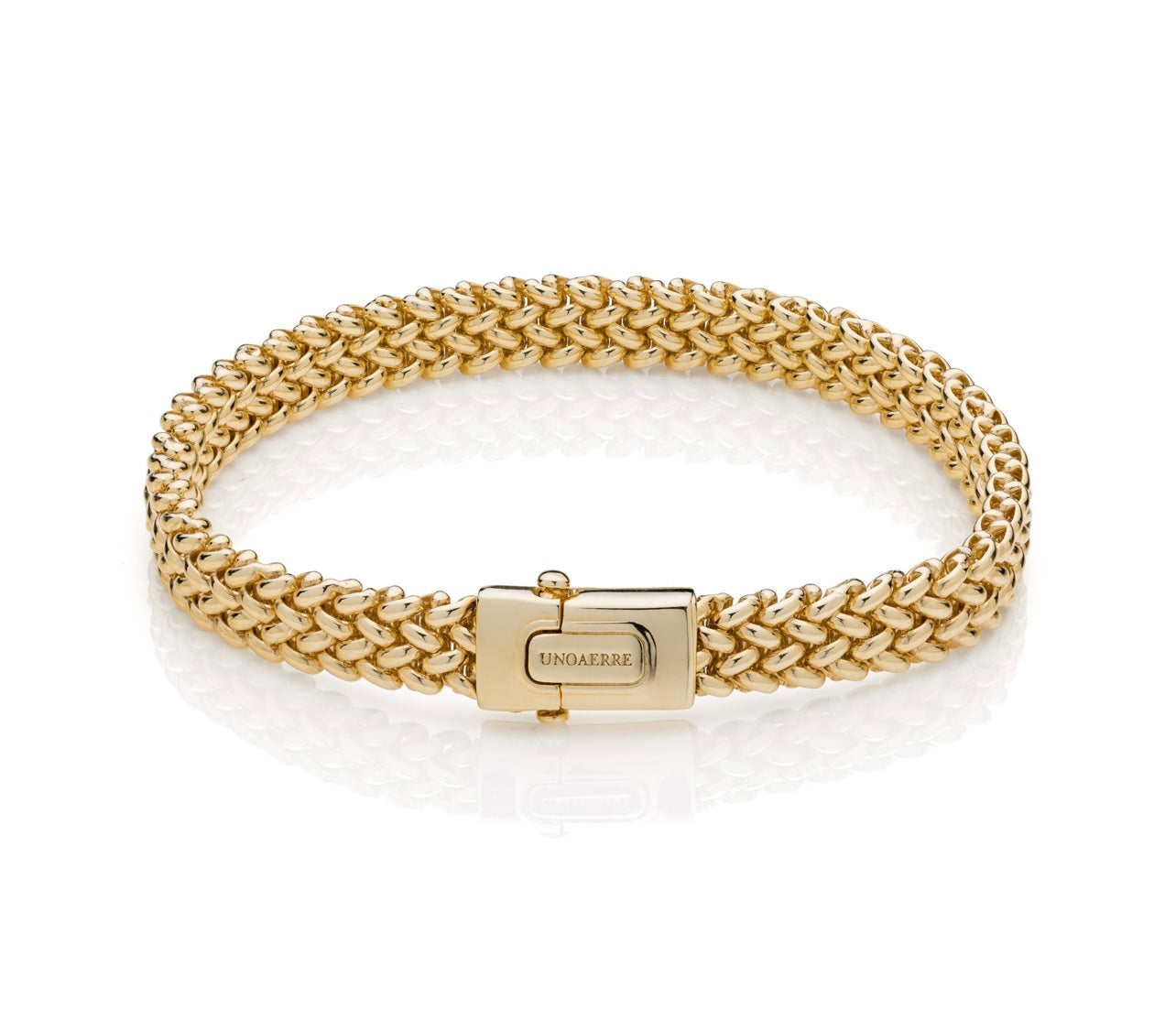 Bracciale UNOAERRE in argento dorato Chicco