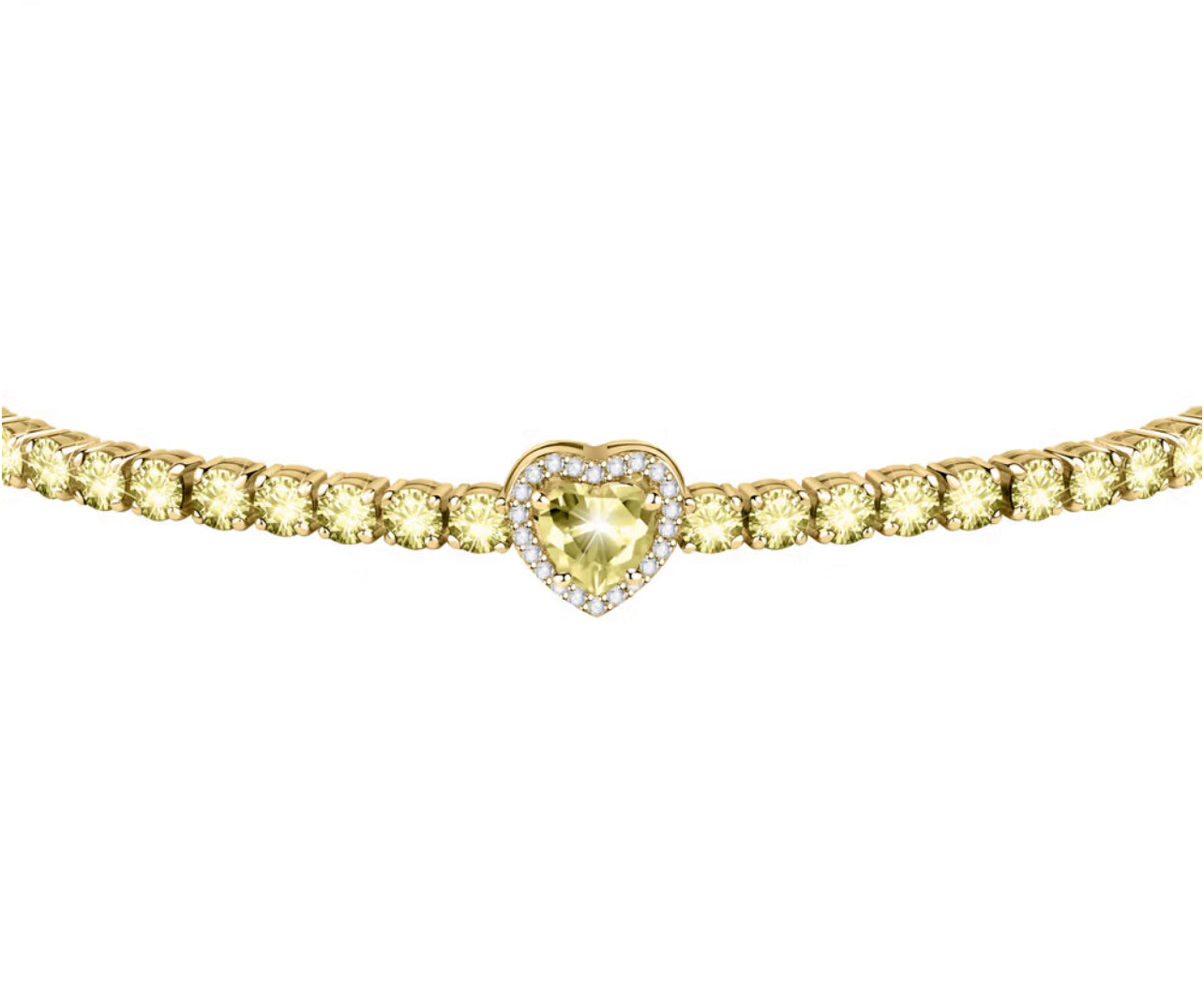 Bracciale Zirconi Gialli