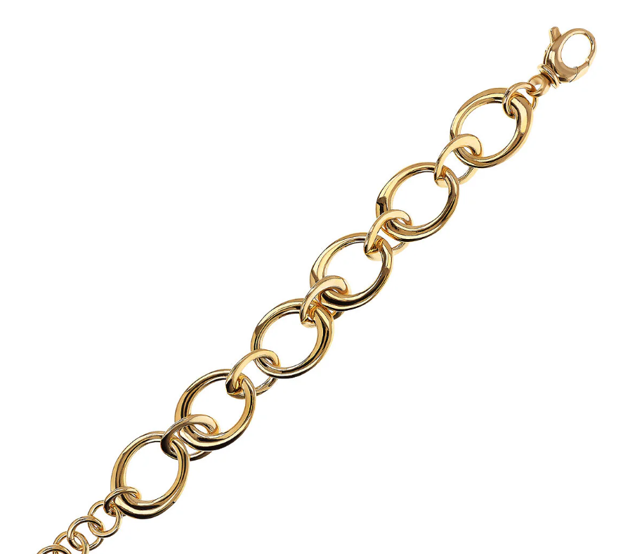 Bracciale Bronzallure Golden Maglie Ovali