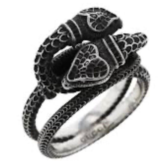 Anello Serpenti Gucci Doppio