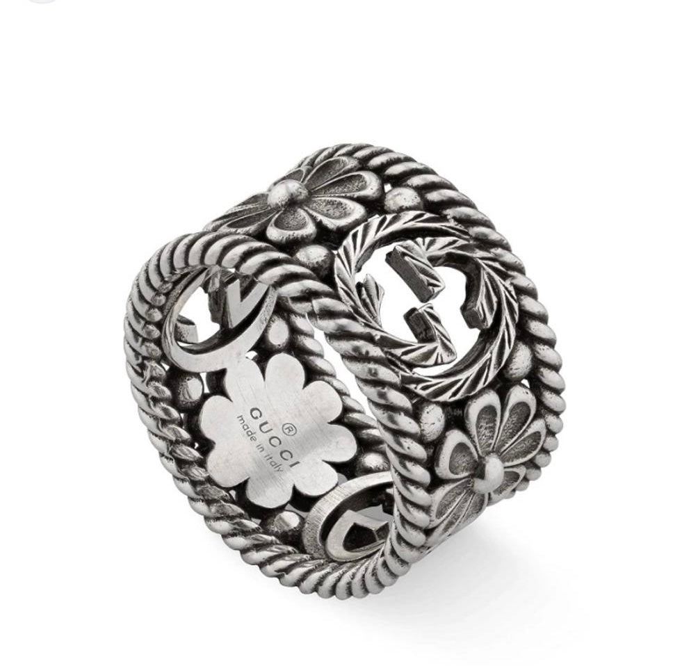 Anello donna motivo Fiore Gucci