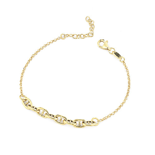 Bracciale essential maglia marina