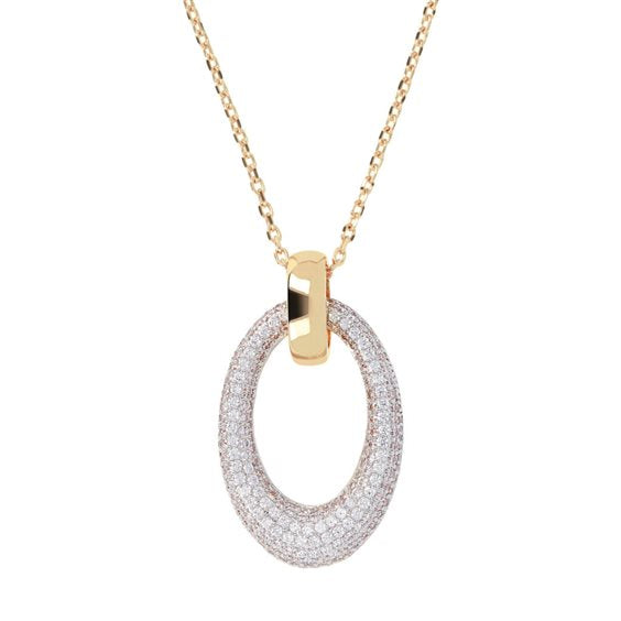 Collana Bronzallure Donna in Lega metallica Cubic Zirconia
