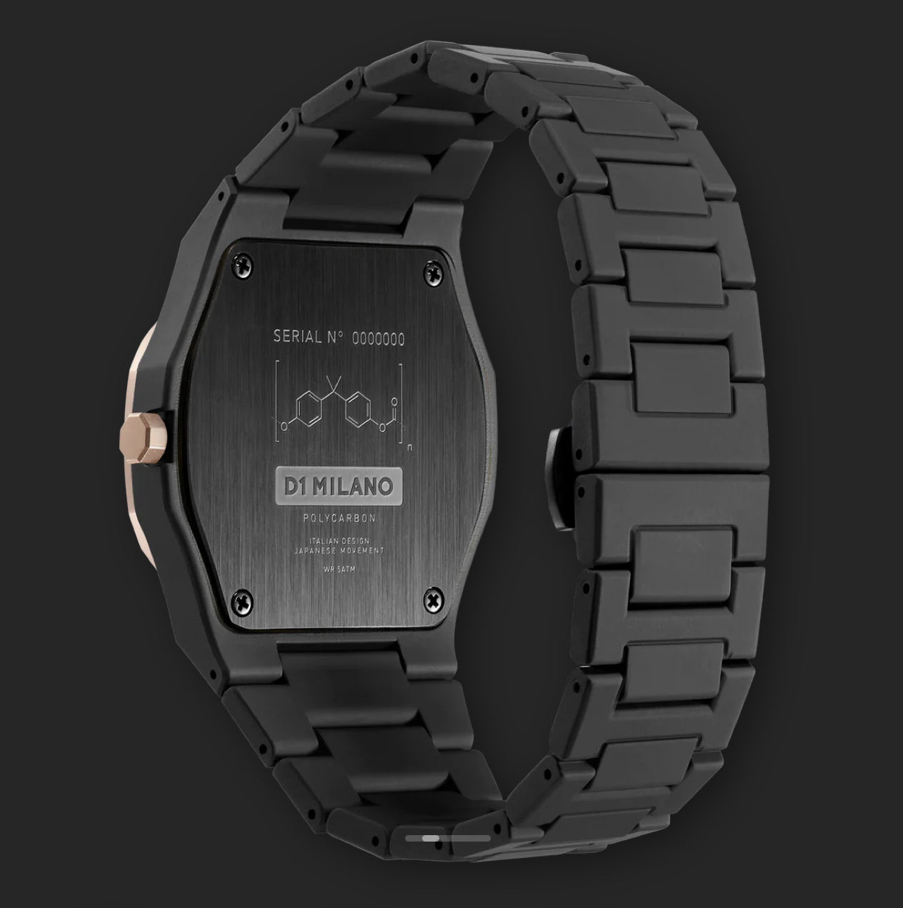 Orologio Black Mesh