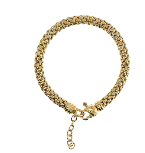 Bracciale Golden Maxi Catena Popcorn