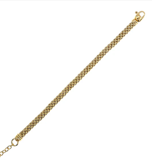 Bracciale Golden Maxi Catena Popcorn