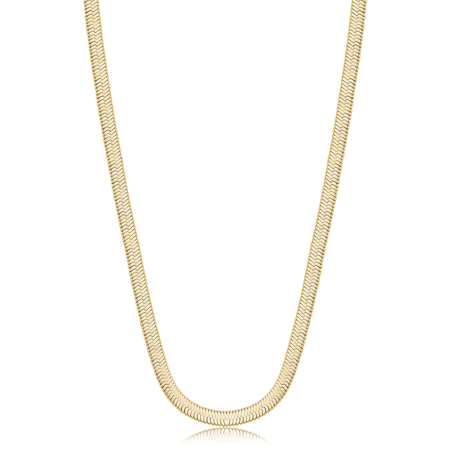 Collana Piatta Snake