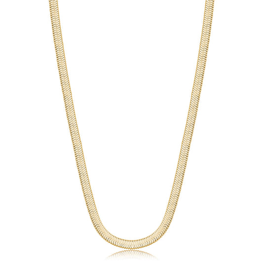 Collana Piatta Snake